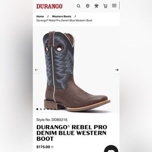 Men’s Durango Cowboy Boots